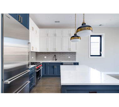 Navy Blue Shaker Kitchen Cabinets | Shop Online RTA Kitchen Cabinets ...